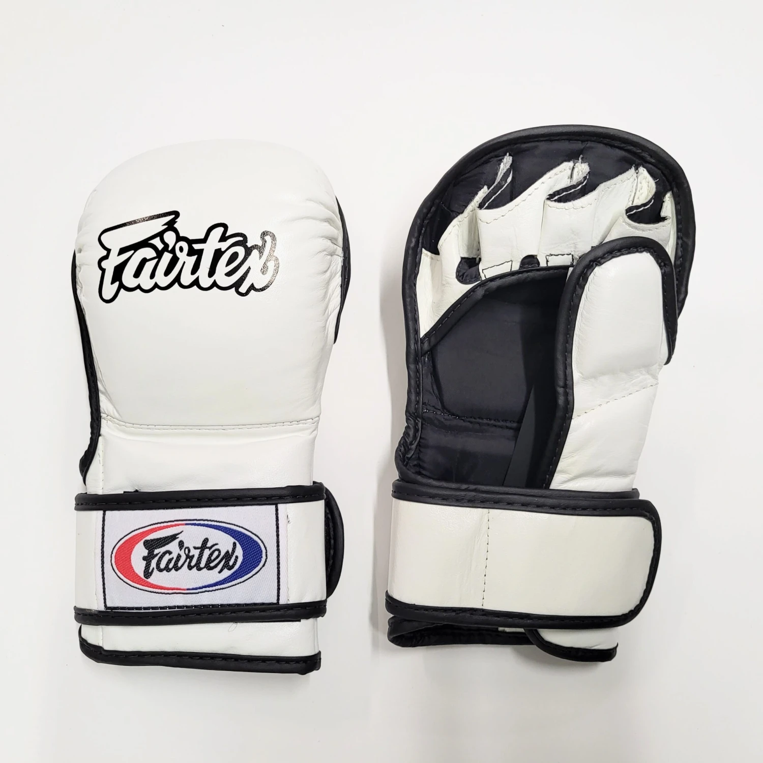 Fairtex FGV15 MMA Sparring Hybrid Gloves White - Image 2