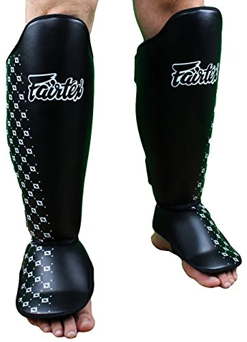 Fairtex SP5 Competition Shin Guards Instep Black - Image 2