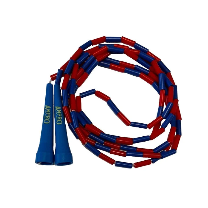 Ampro Ballers Beaded 10ft Skipping Jump Rope Various Colours - Image 2