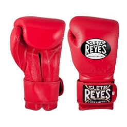Cleto Reyes Training Velcro Boxing Gloves Red