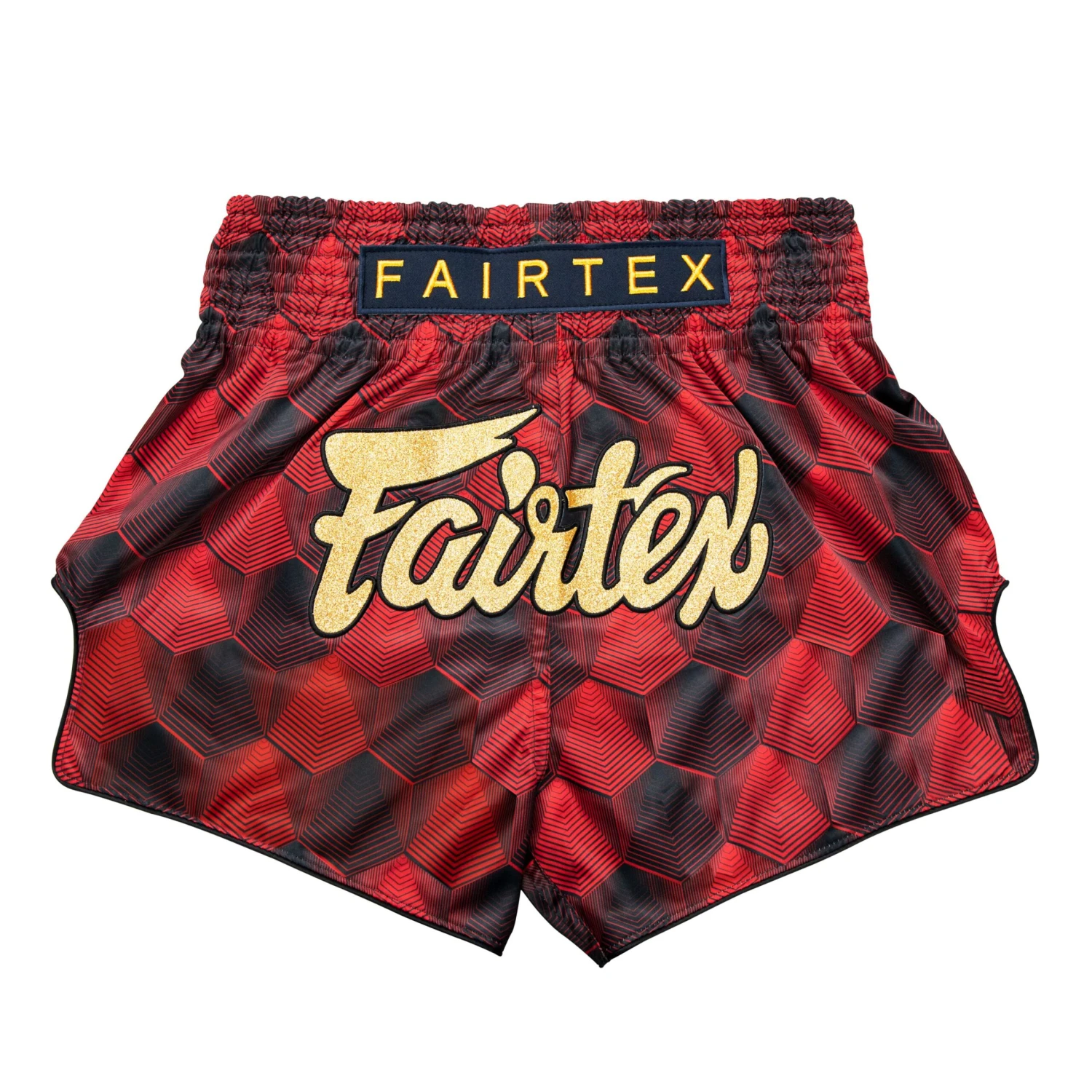 Fairtex Muay Thai Shorts Red/Black BS1919