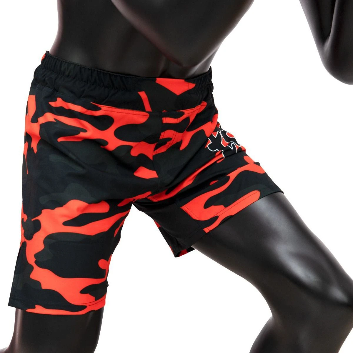 Fairtex MMA Shorts Mellow Black/Red - Image 2