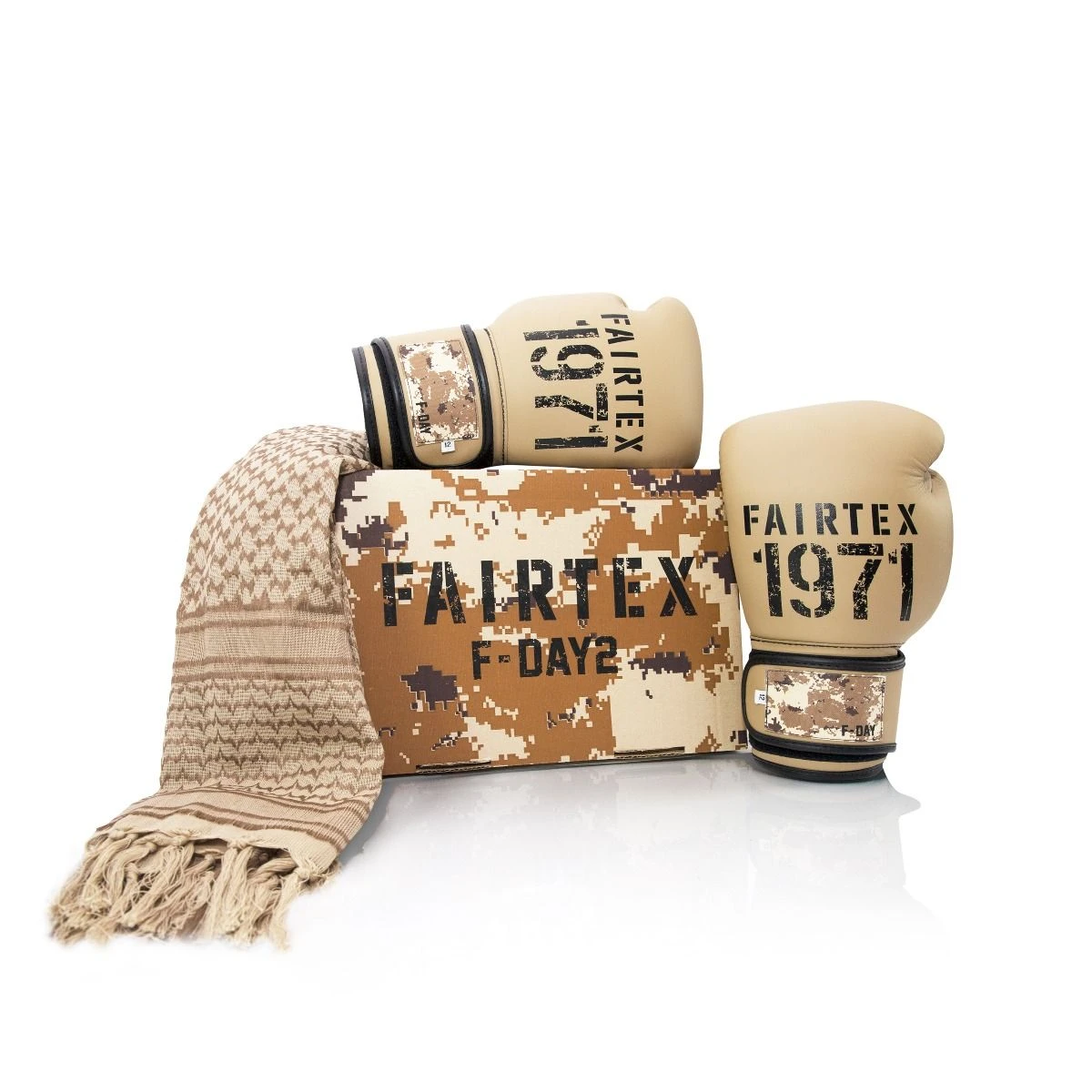 Fairtex F-Day Boxing Gloves BGV11 Limited Edition Brown - Image 4
