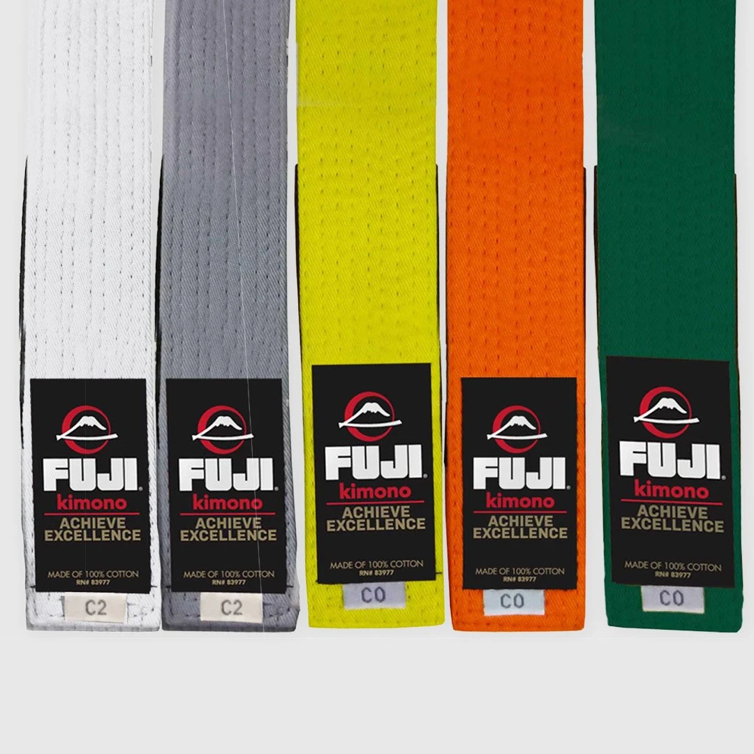 Fuji Sports Kids/Youth Jiu Jitsu BJJ Rank Gi Belt