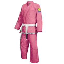 Fuji Sports Kids Childrens Youth BJJ Jiu Jitsu Gi Pink