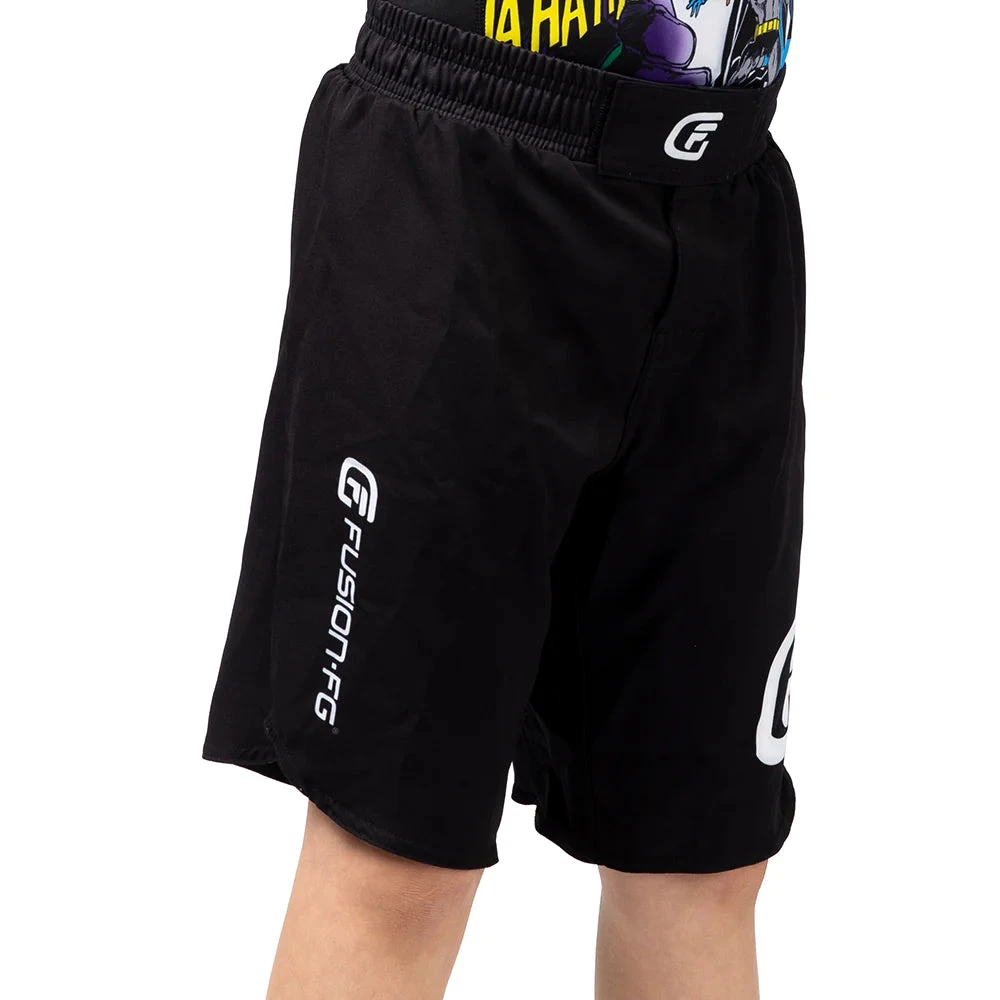 Fusion Fight Gear Kid Youth Kids MMA Grappling BJJ Fight Shorts - Image 2