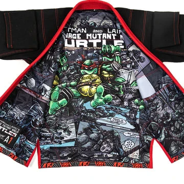 Fusion Fight Gear Kids TMNT Book One Ninja Turtles BJJ Gi Limited Edition
