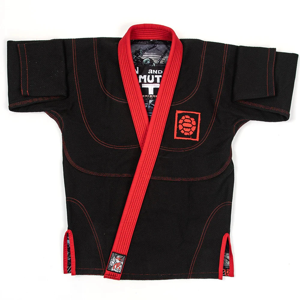 Fusion Fight Gear Kids TMNT Book One Ninja Turtles BJJ Gi Limited Edition - Image 2