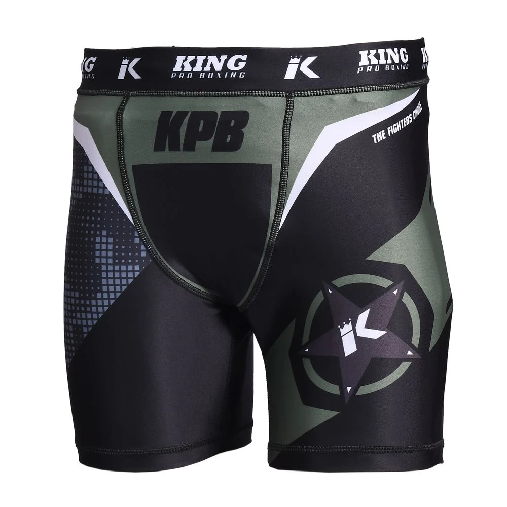 King Pro Boxing Vale Tudo Grappling Fight Shorts Military Green