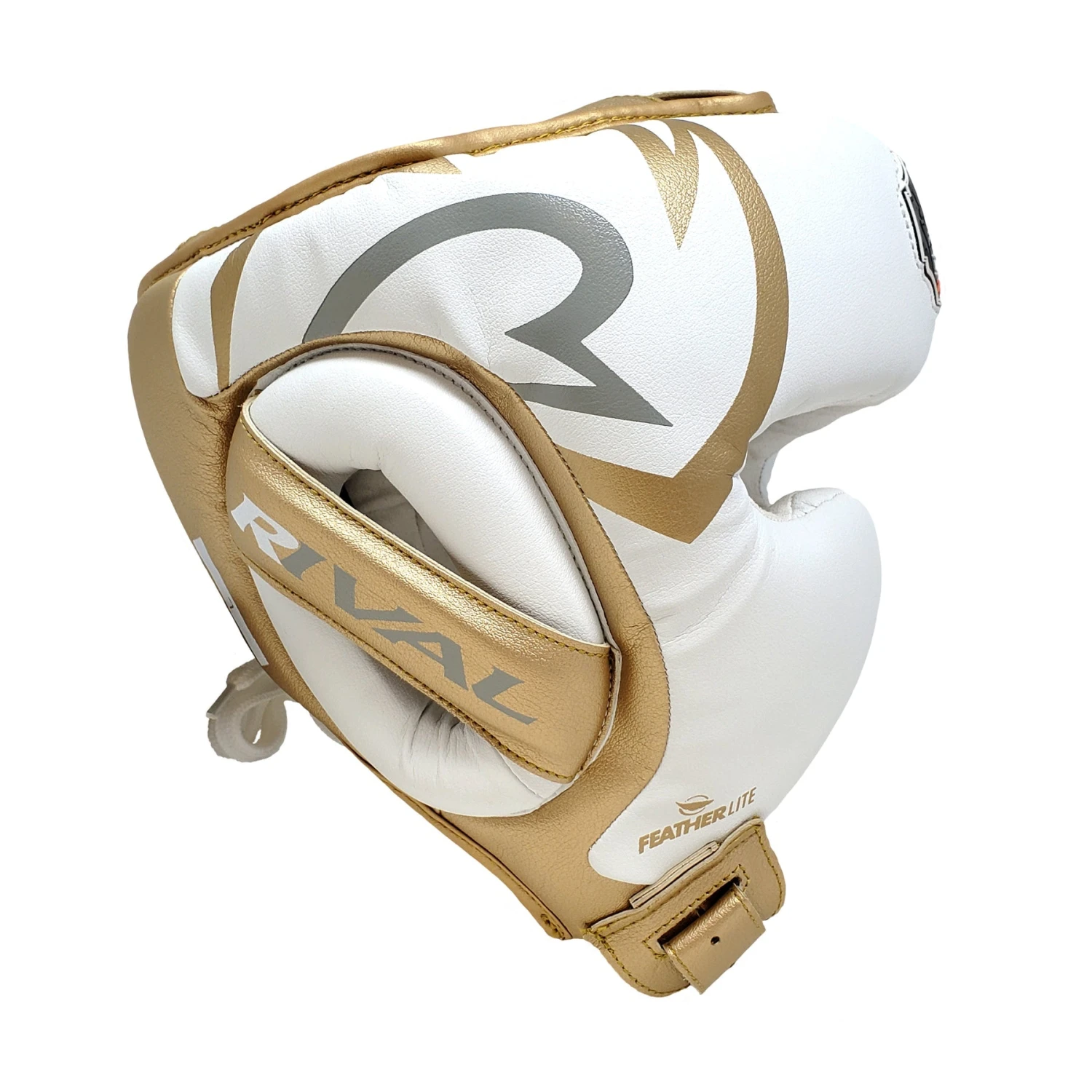 Rival Boxing RHG100 Professional Headgear White/Gold - Image 2