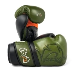 Rival Boxing RB80 Impulse Training Bag Gloves Khaki Green