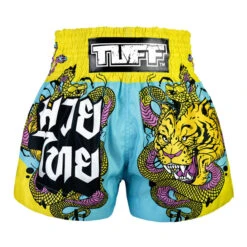 TUFF Muay Thai Boxing Shorts Tiger & Python