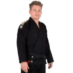 Tatami Fightwear Mens Nova Absolute Gi Black BJJ FREE White Belt