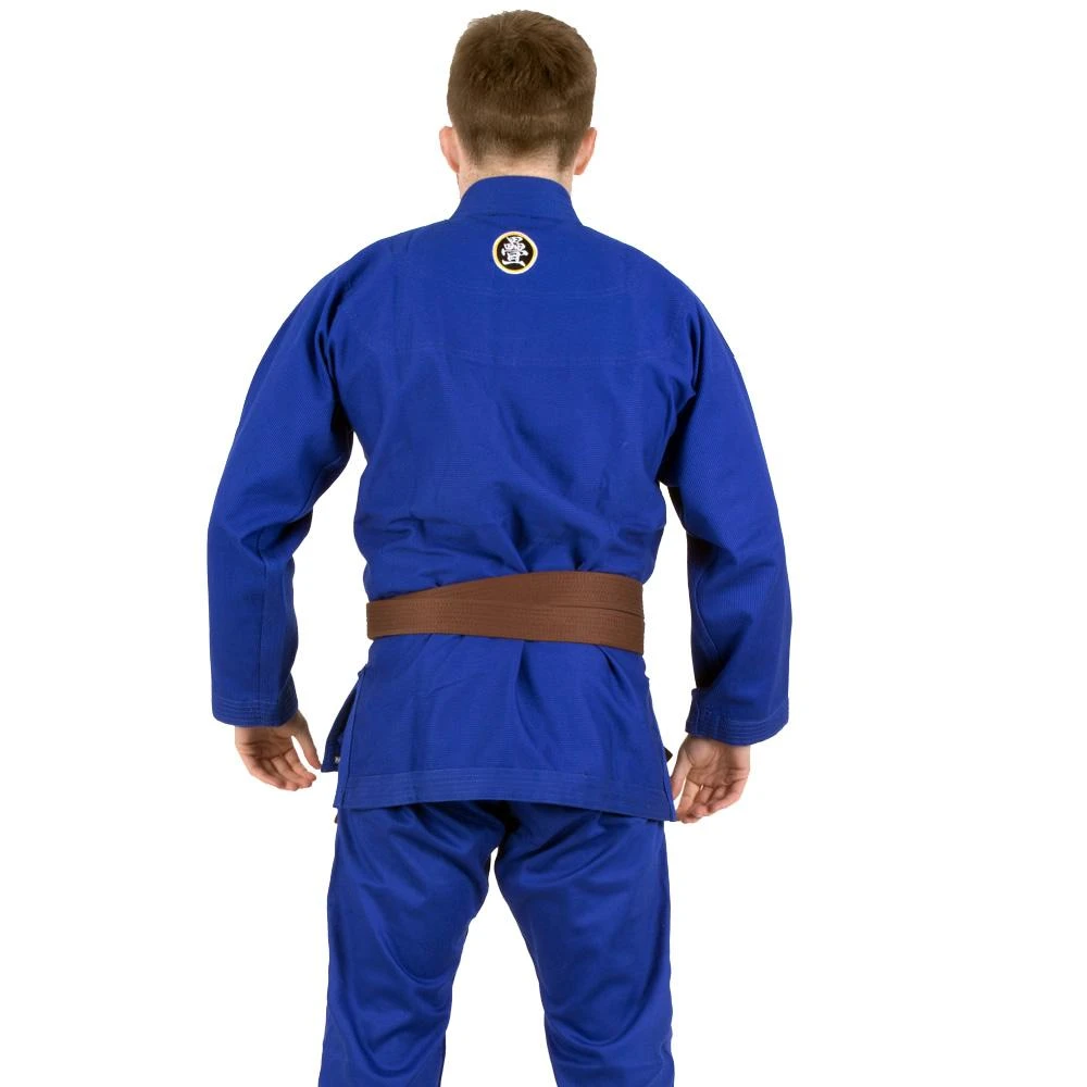 Tatami Fightwear Mens Nova Absolute Gi Blue BJJ FREE White Belt - Image 3