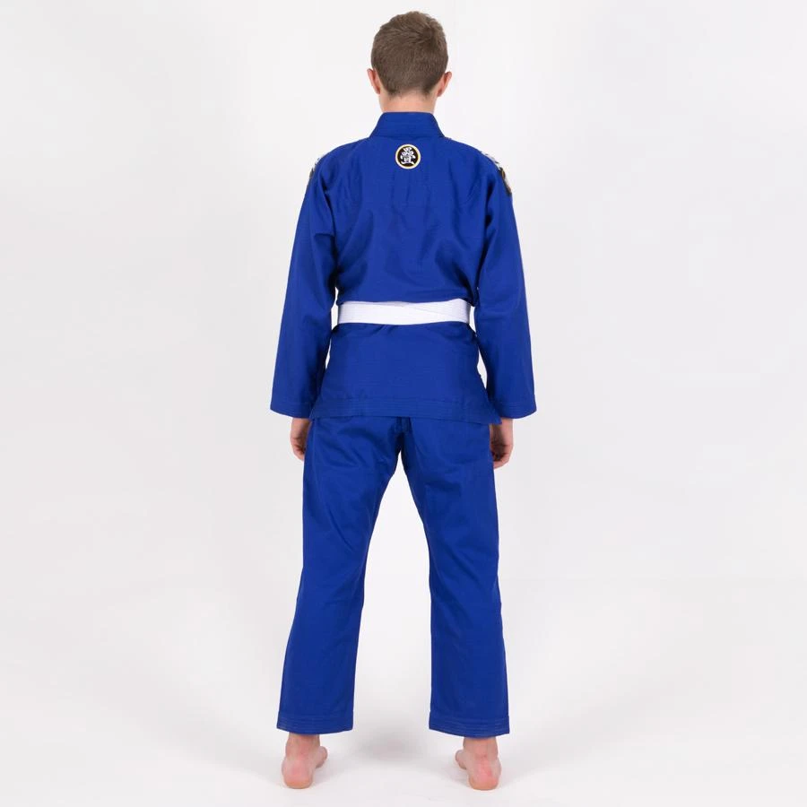Tatami Fightwear Childrens/Kids Nova Jiu Jitsu Gi Blue FREE White Belt - Image 2