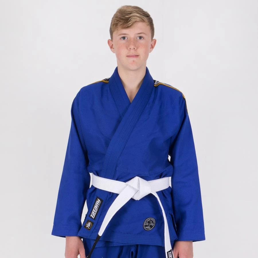 Tatami Fightwear Childrens/Kids Nova Jiu Jitsu Gi Blue FREE White Belt