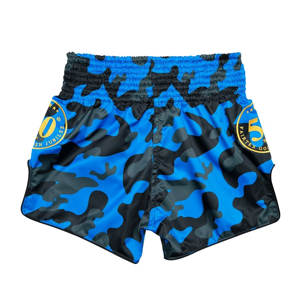 Fairtex Muay Thai Shorts BS1917 Jubilee Blue Camo - Image 2