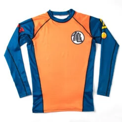 Fusion Fight Gear Dragon Ball Z Goku Rash Guard Rashguard