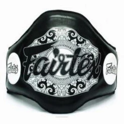 Fairtex BPV2 Velcro Belly Pad Protector Bellypad Black