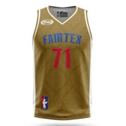 Fairtex JS19 Sleeveless Tank Top Basketball Jersey Shirt Brown