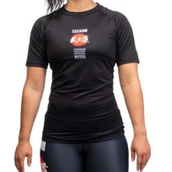 Tatami Fightwear Ladies Bushido Short Sleeve Rash Guard Rashguard