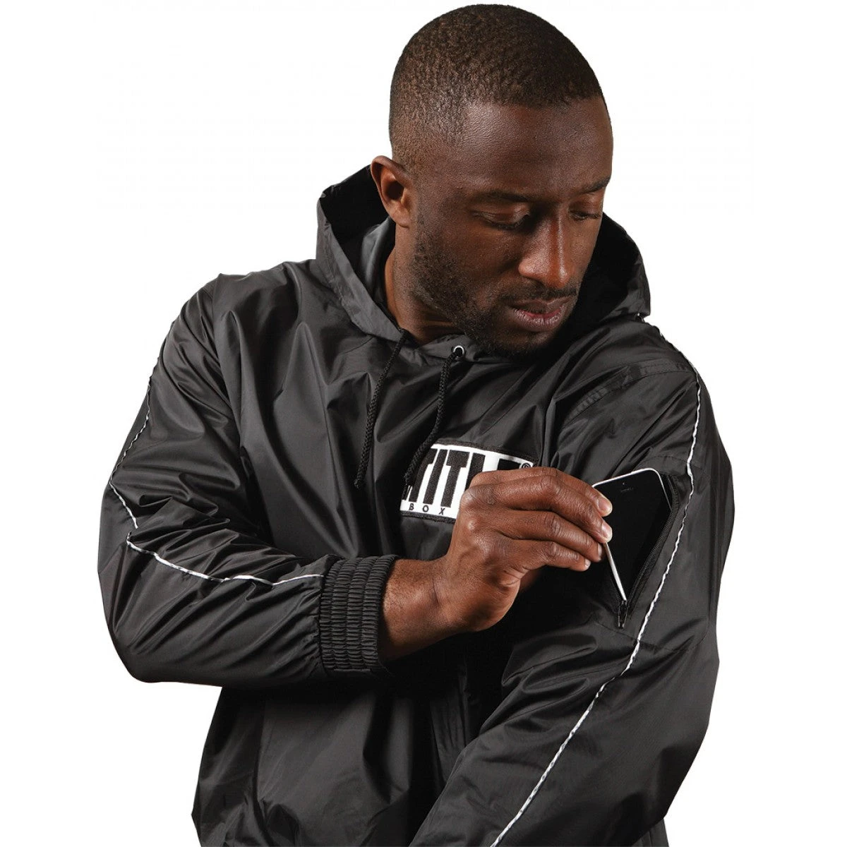 Title Boxing Sweat Sauna Suit With Hood - Image 6