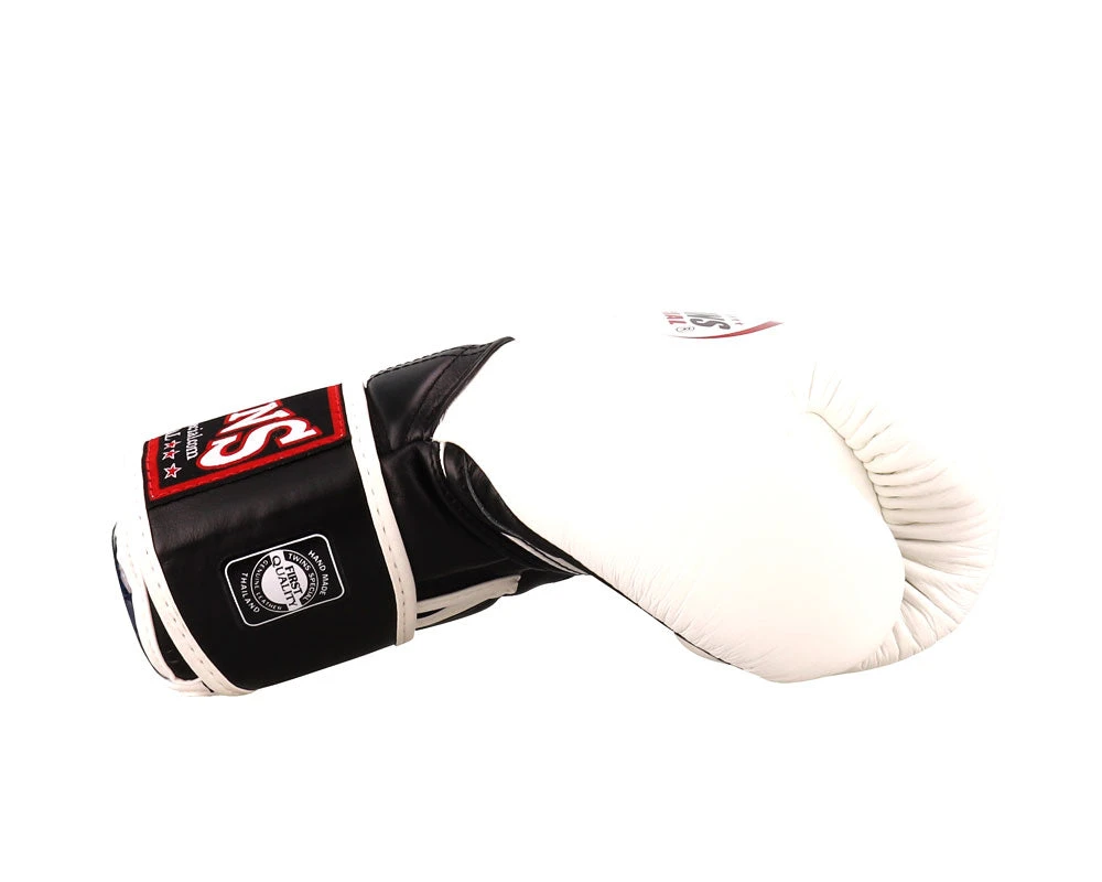 Twins BGVL11 Muay Thai Boxing Gloves White/Black - Image 3